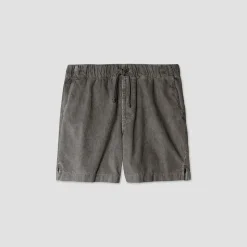 Save Khaki United - Short Velours - Noir