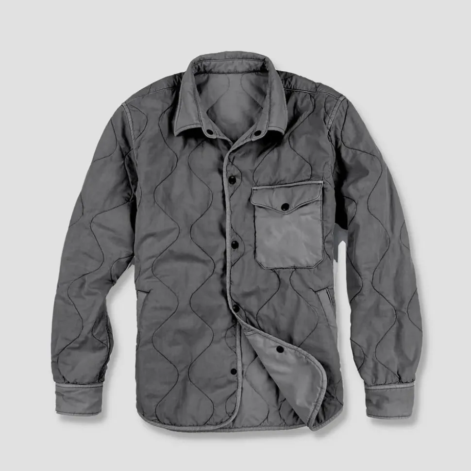 Save Khaki United - Veste Matelassée - Noir