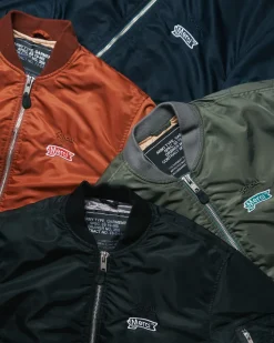 Schott x Merci - Bomber Vintage - Marine