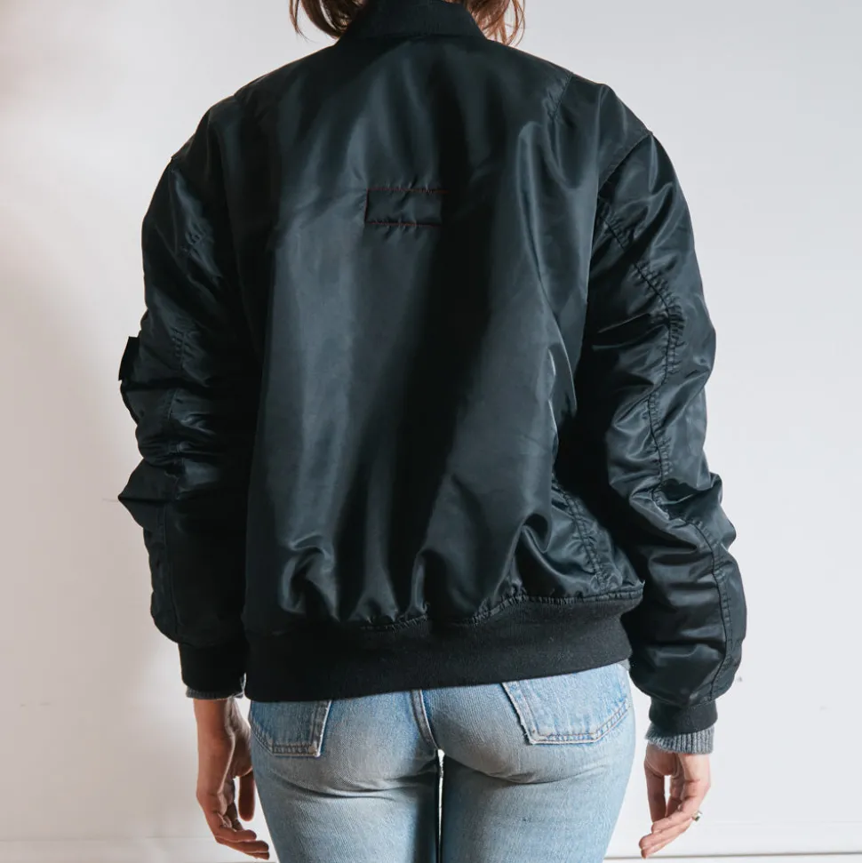 Schott x Merci - Bomber Vintage - Noir