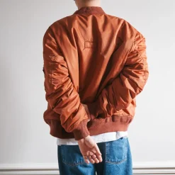 Schott x Merci - Bomber Vintage - Marron