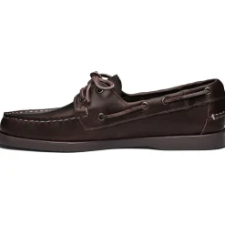 Sebago - Mocassins Portland Waxed - Marron