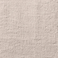 Serviette de bain en lin - Nid d'abeille - Pierre