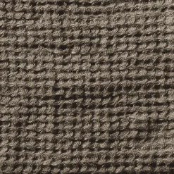 Serviette de bain en lin - Waffle - Brun Cha Iro