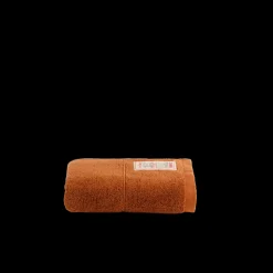 Serviette de bain en éponge - Brique de Sienne