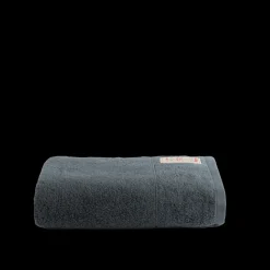 Serviette de bain en éponge - Bleu Pétrole