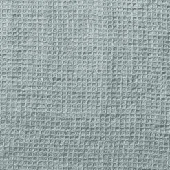 Serviette de bain invité en lin - Nid d'abeille - Gris Vésuve