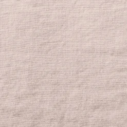 Serviette de table en lin lavé - Beige Rosé