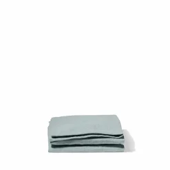 Serviette de table en lin lavé - Gris Vésuve
