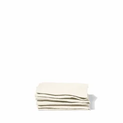 Serviette de table en lin lavé - Blanc Gres