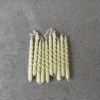 Set de 10 bougies Swirl - Light Green