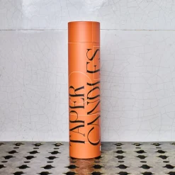 Set de bougie Taper - Rouge & Terracotta