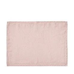 Set de table en lin lavé - Beige Rosé