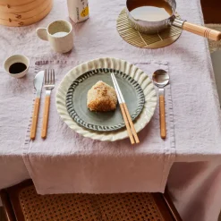 Set de table en lin lavé - Parme Fuji Iro