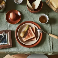 Set de table en lin lavé - Vert Komorebi