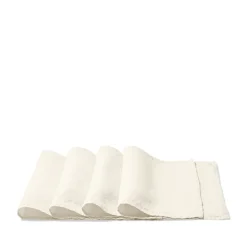 Set de table en lin lavé - Blanc Gres