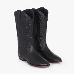 Shiloh - Bottes en cuir - Noir