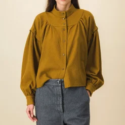 SIXSOEURS - Blouse Arlette - Marron
