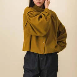 SIXSOEURS - Blouse Arlette - Marron