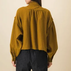 SIXSOEURS - Blouse Arlette - Marron