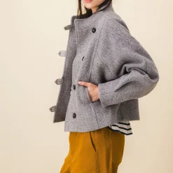 SIXSOEURS - Blouson Alba - Gris
