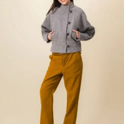 SIXSOEURS - Blouson Alba - Gris
