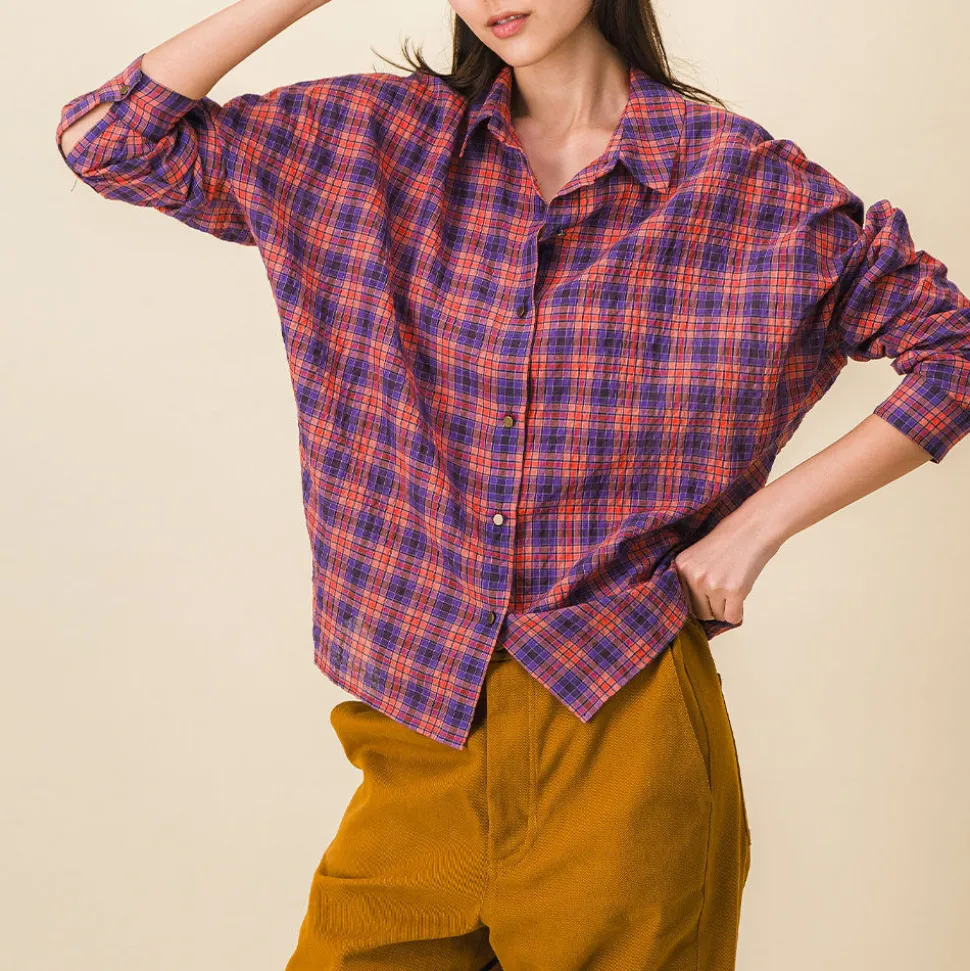 SIXSOEURS - Chemise Jamie - Violet