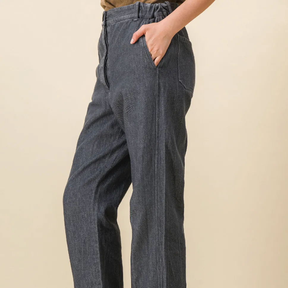 SIXSOEURS - Jeans Marley - Gris