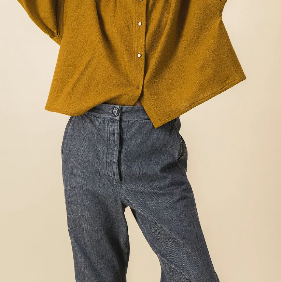 SIXSOEURS - Jeans Marley - Gris