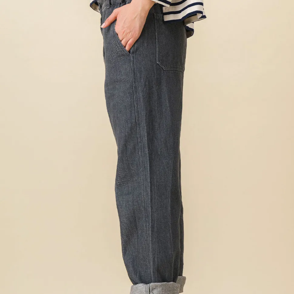 SIXSOEURS - Jeans Marley - Gris
