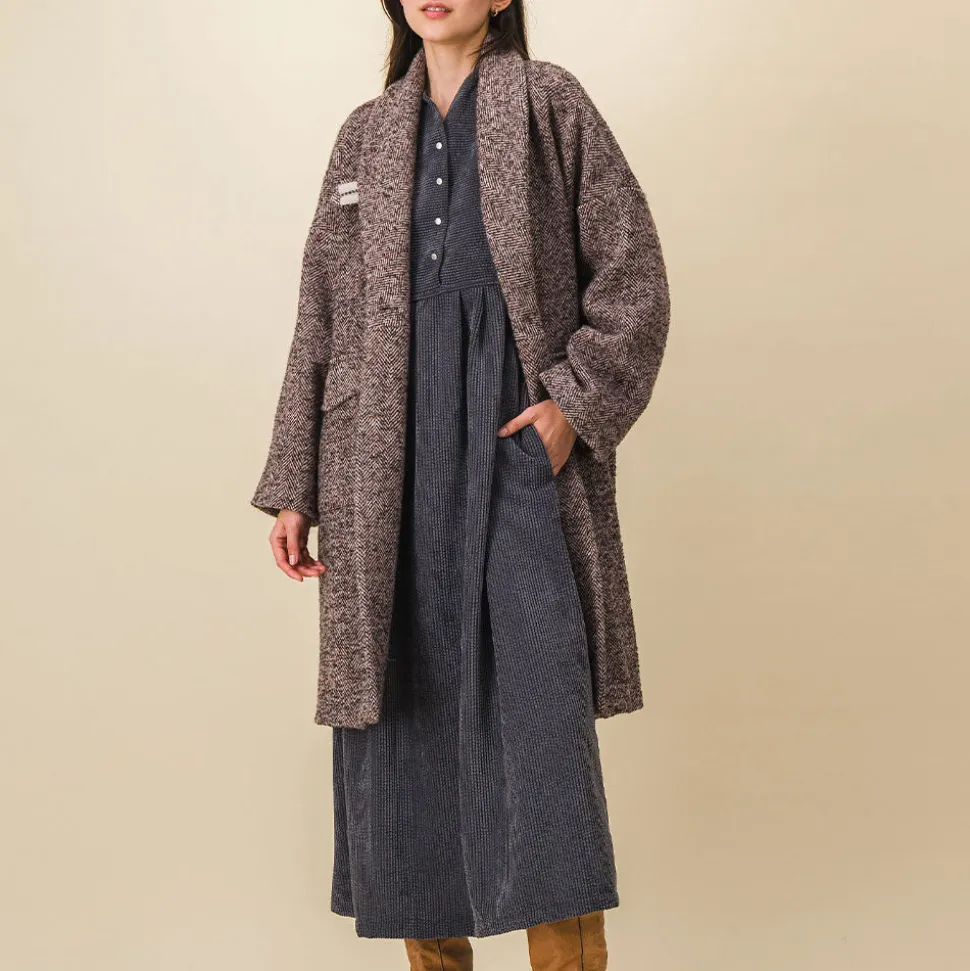 SIXSOEURS - Manteau Albertine - Marron
