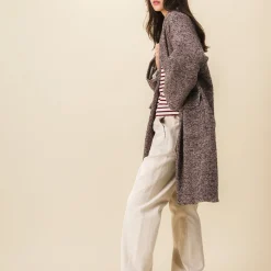SIXSOEURS - Manteau Albertine - Marron