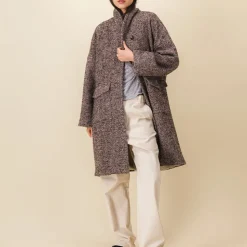 SIXSOEURS - Manteau Albertine - Marron