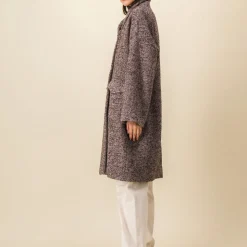 SIXSOEURS - Manteau Albertine - Marron