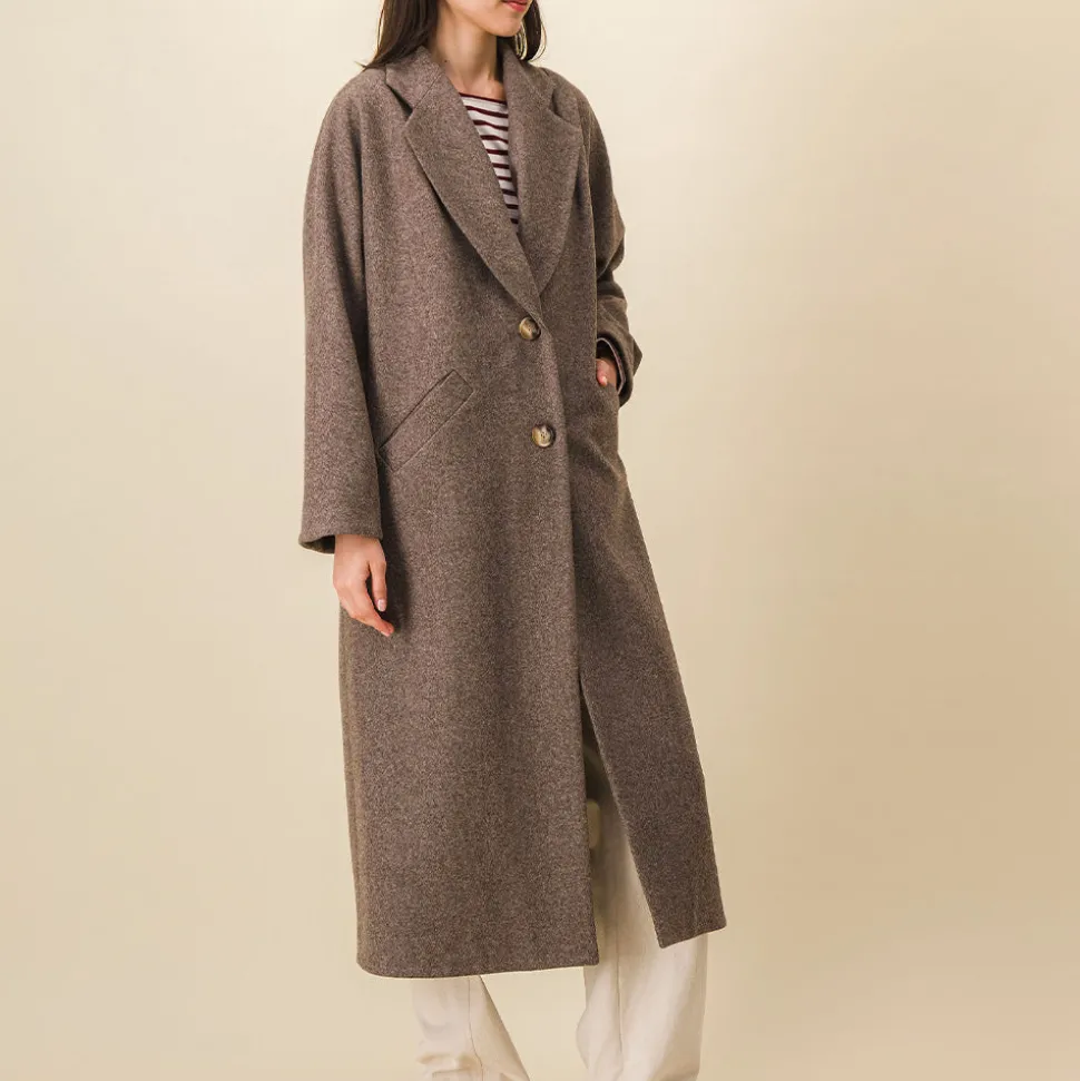 SIXSOEURS - Manteau Alexandra - Beige