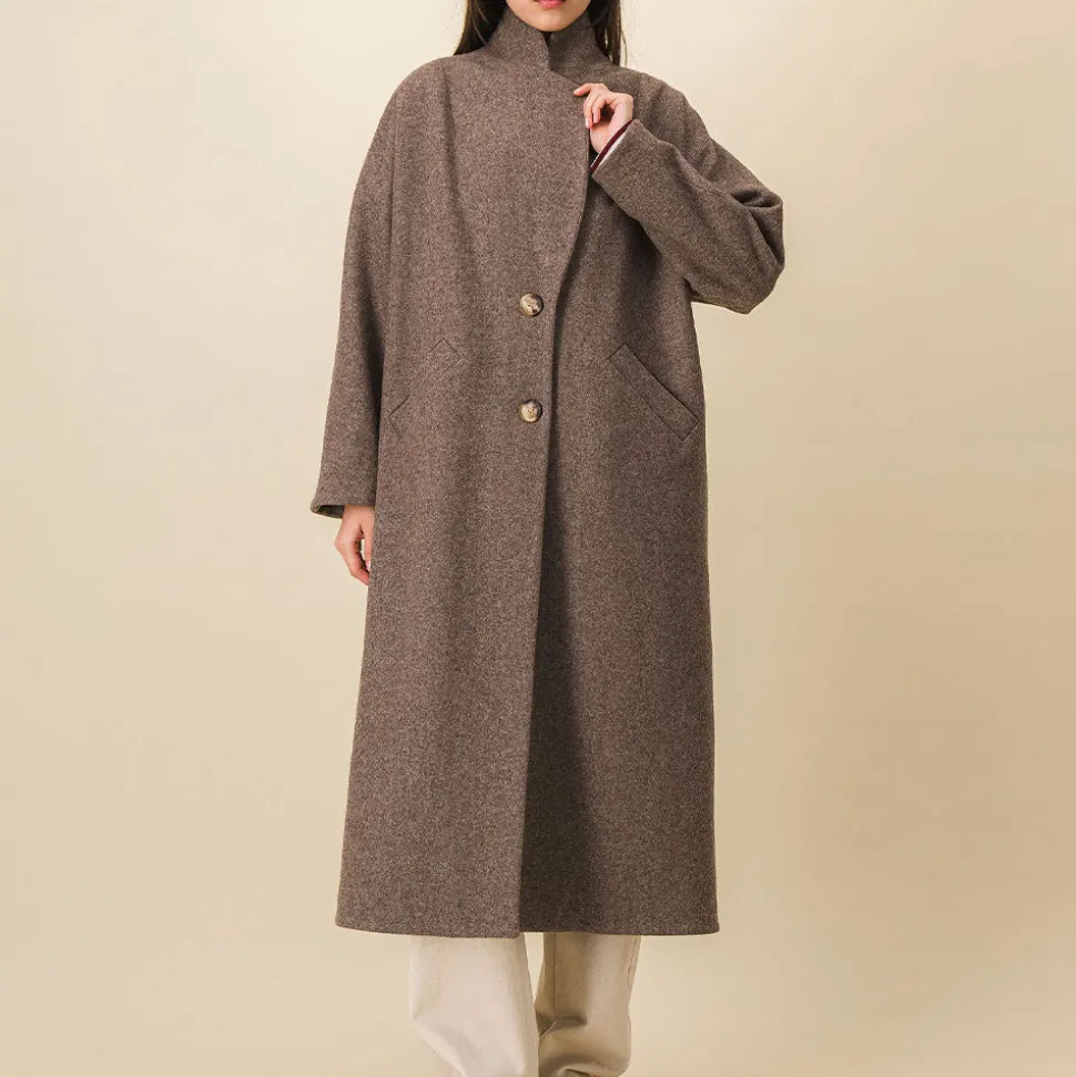 SIXSOEURS - Manteau Alexandra - Beige