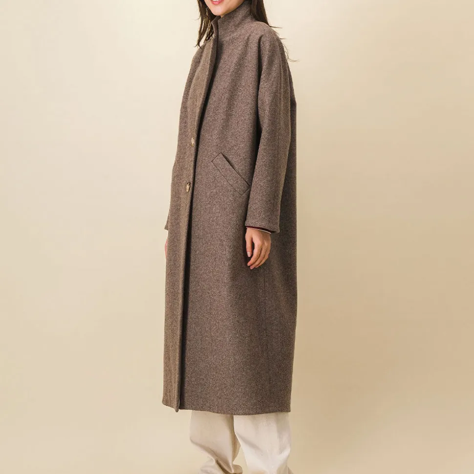 SIXSOEURS - Manteau Alexandra - Beige