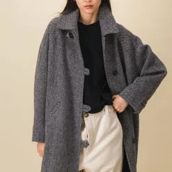 SIXSOEURS - Manteau Odile - Gris