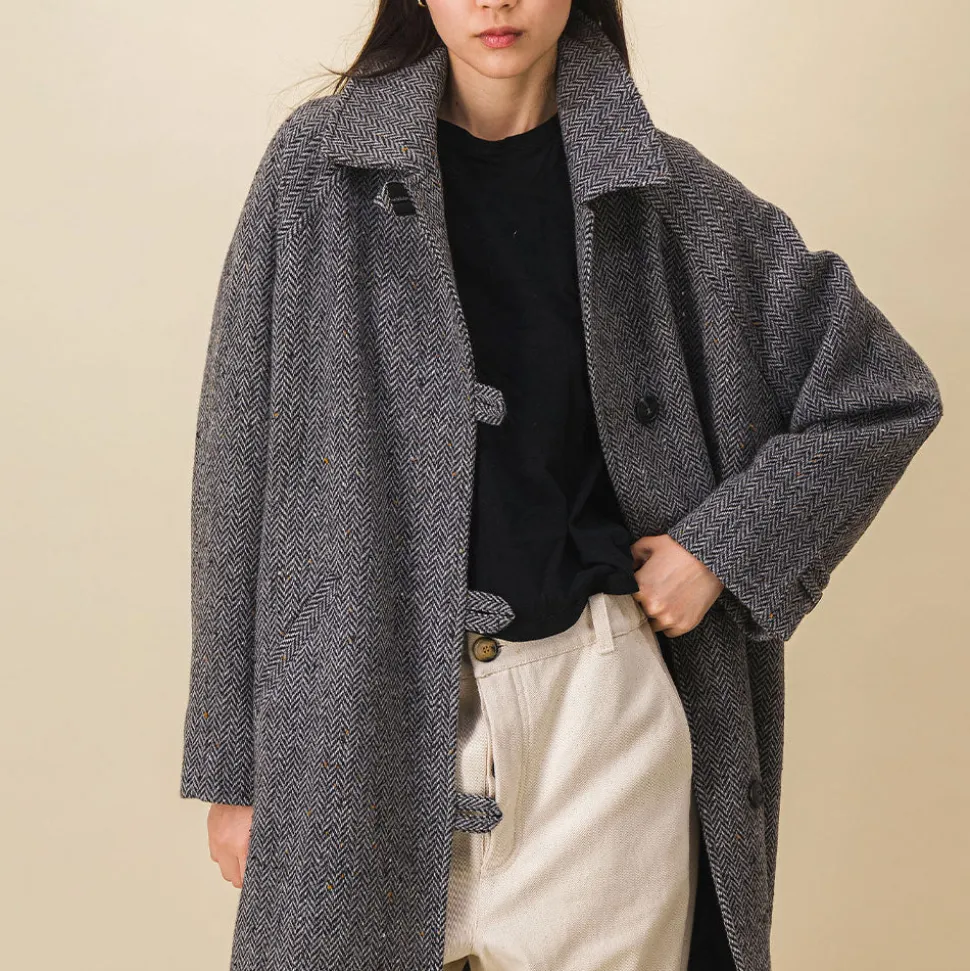 SIXSOEURS - Manteau Odile - Gris