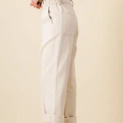 SIXSOEURS - Pantalon Pearl - Ecru