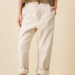 SIXSOEURS - Pantalon Pearl - Ecru