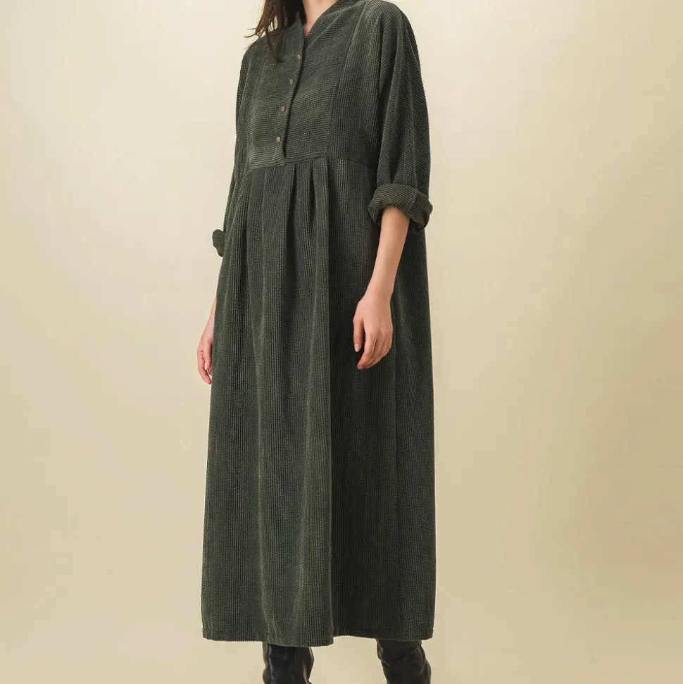 SIXSOEURS - Robe Sue - Verte