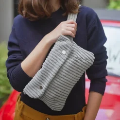 SIXSOEURS - Sac Banane XL - Gris