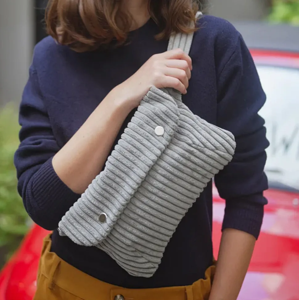 SIXSOEURS - Sac Banane XL - Gris