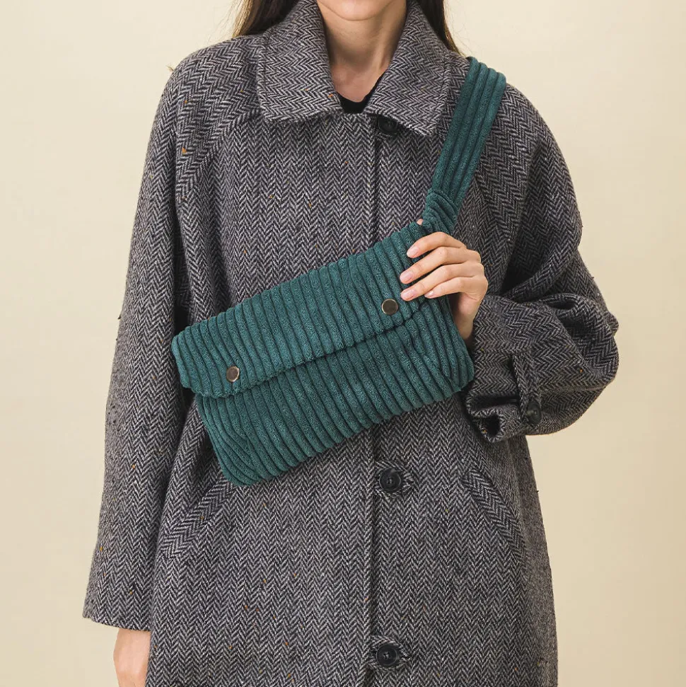 SIXSOEURS - Sac Banane XL - Vert