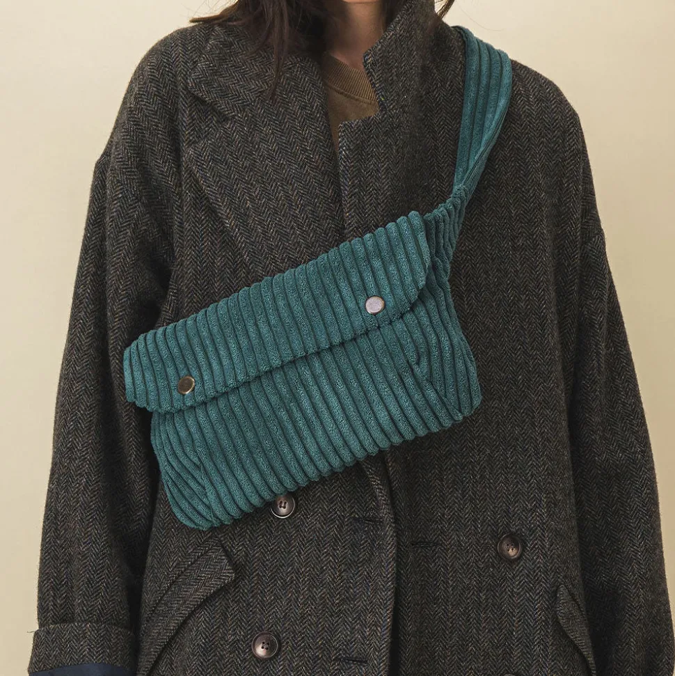 SIXSOEURS - Sac Banane XL - Vert