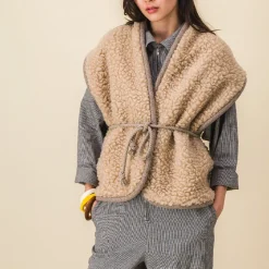 SIXSOEURS - Veste Reina - Beige