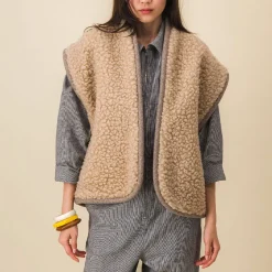 SIXSOEURS - Veste Reina - Beige