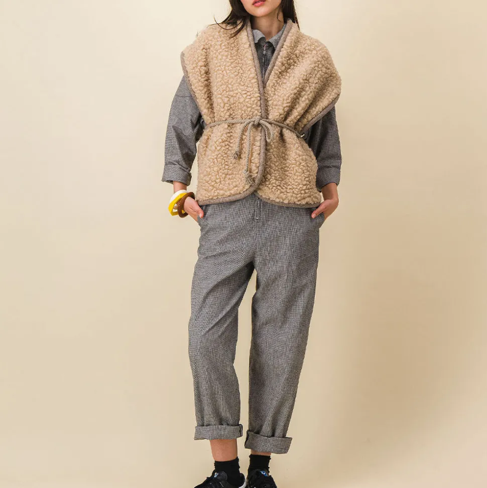 SIXSOEURS - Veste Reina - Beige