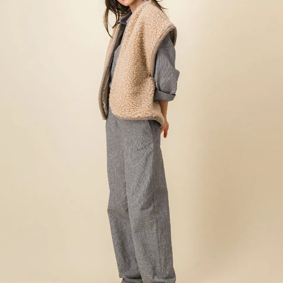 SIXSOEURS - Veste Reina - Beige